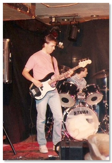 Mike - Cellar Dwellers - Delaware gig - 1990